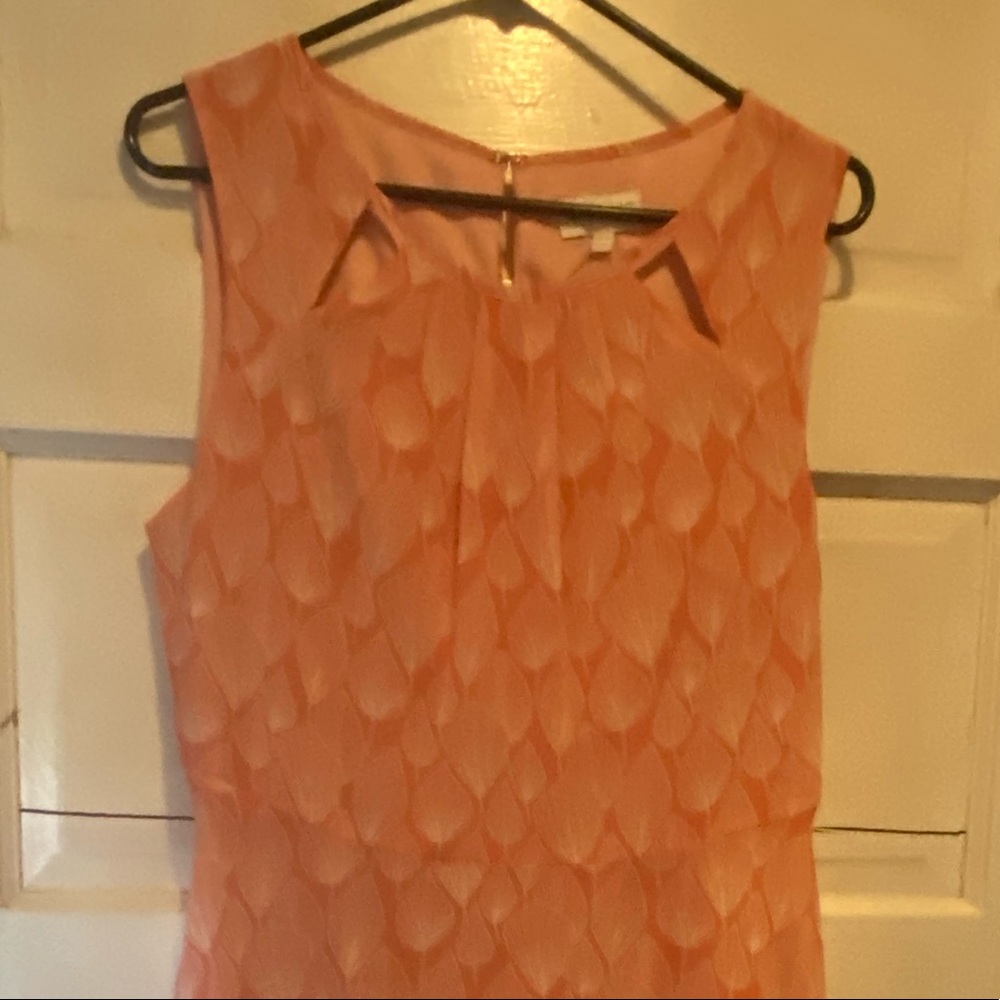 Apricot dress